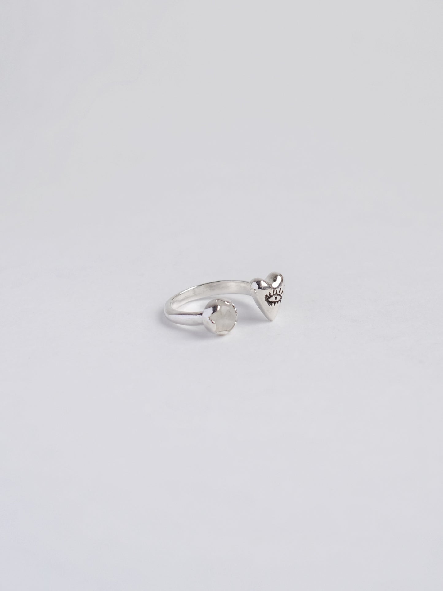 Ring "Looking heart"
