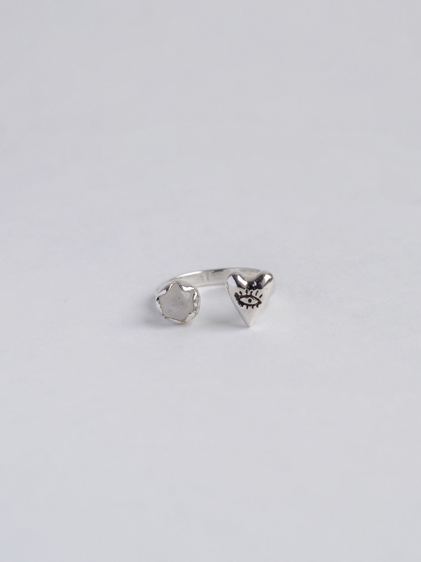 Ring "Looking heart"