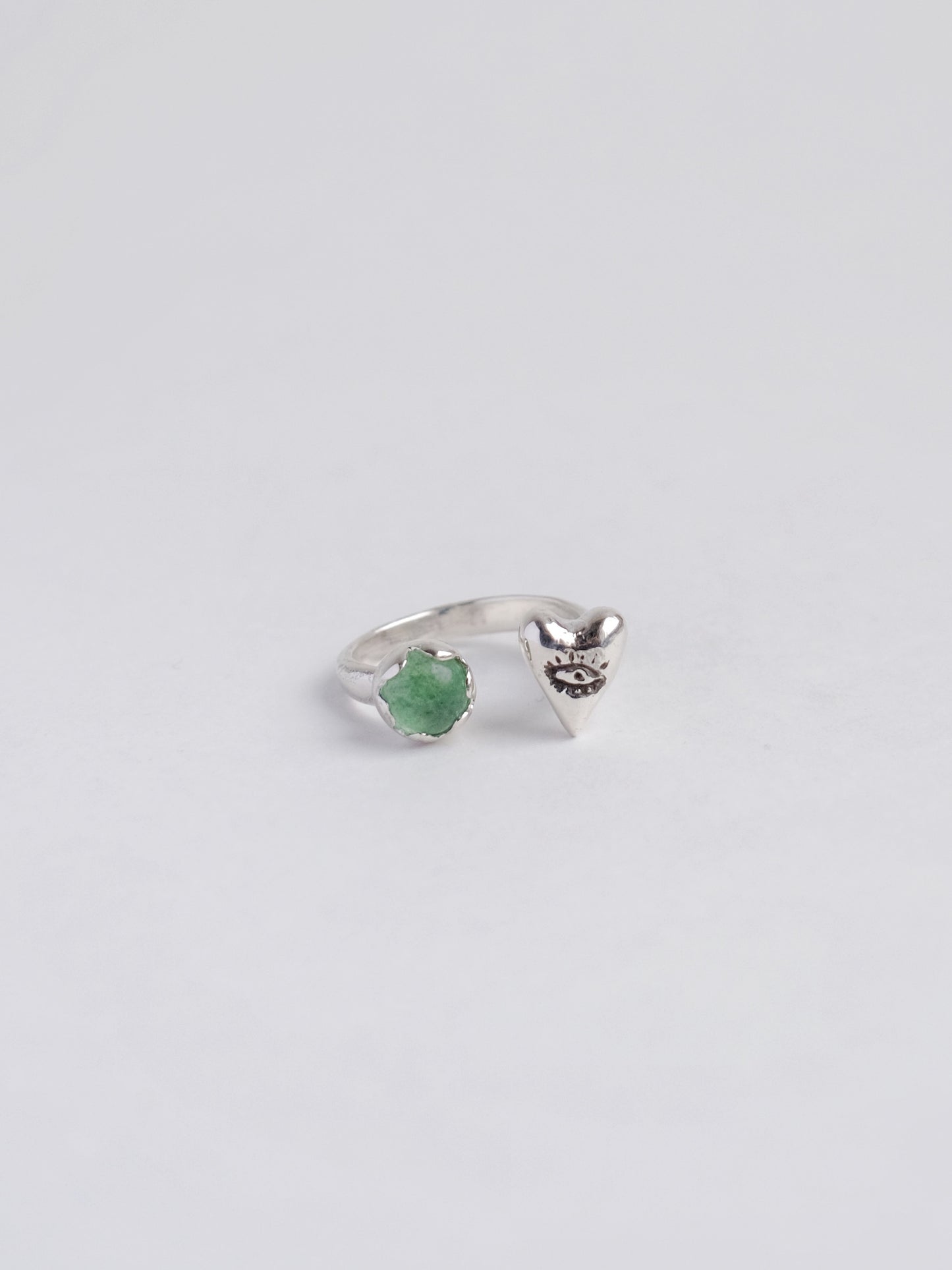 Ring "Looking heart"