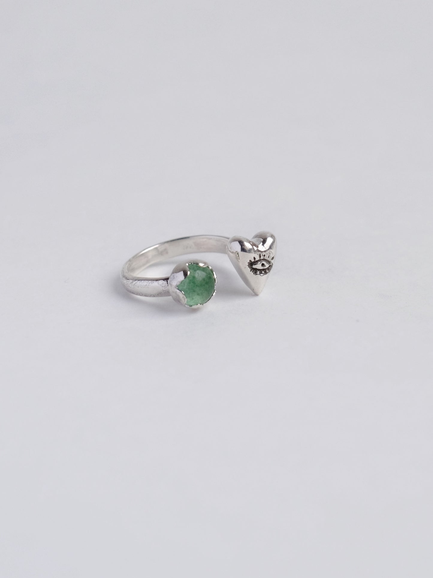 Ring "Looking heart"