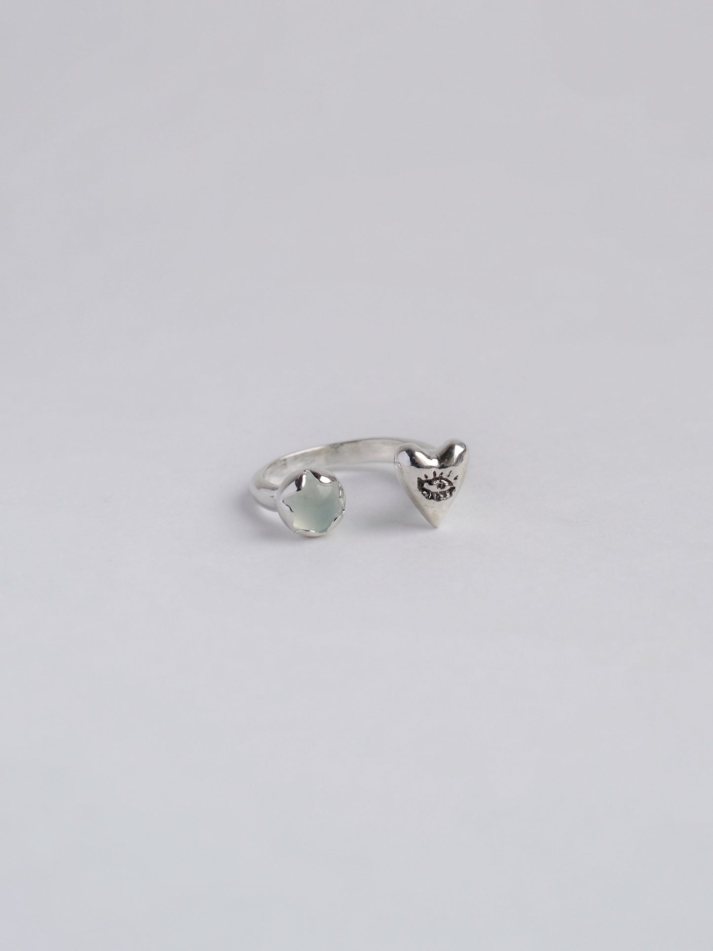 Ring "Looking heart"