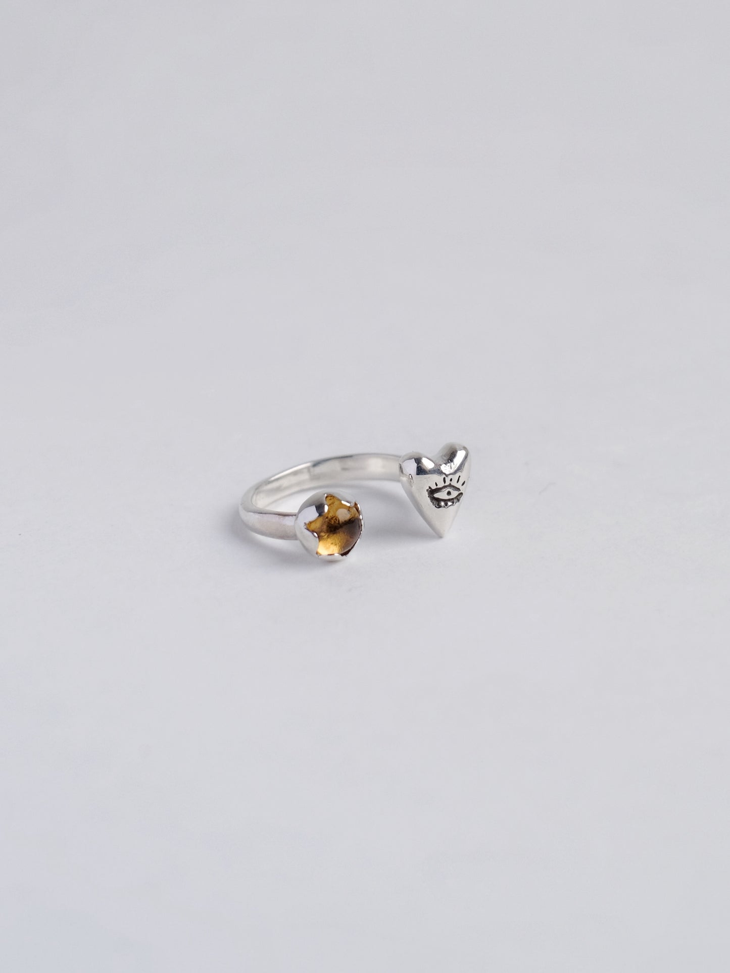 Ring "Looking heart"