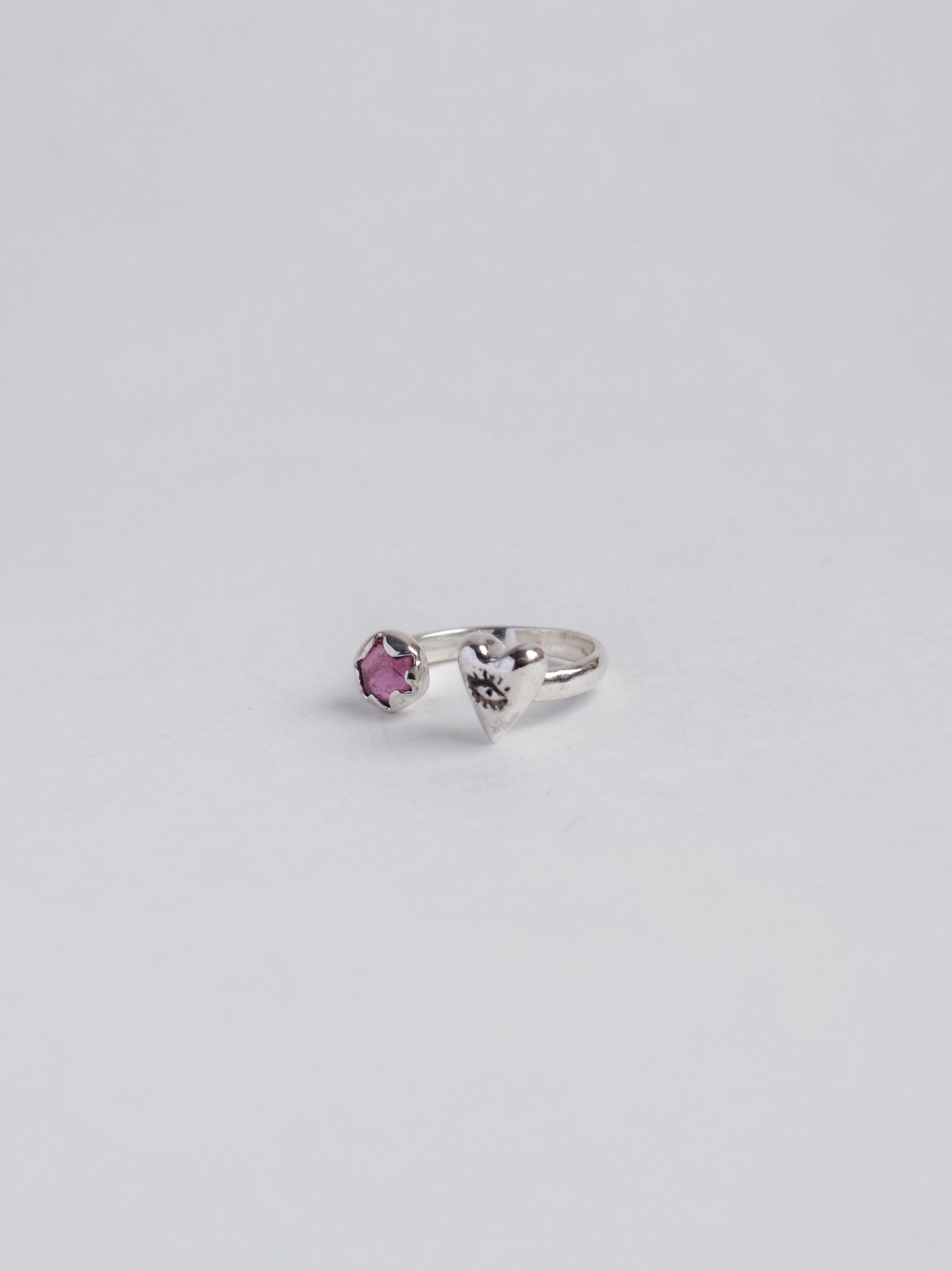 Ring "Looking heart"