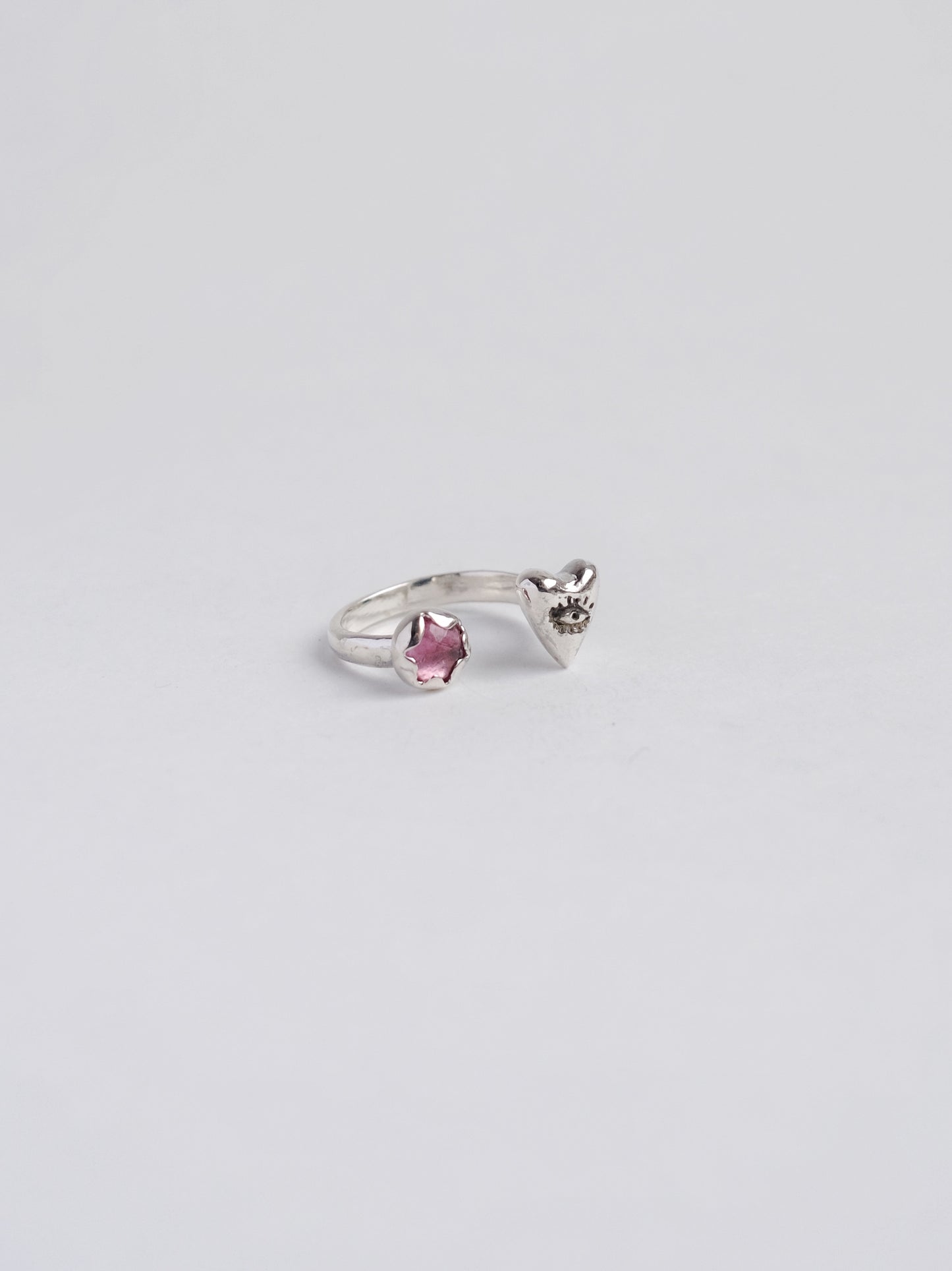 Ring "Looking heart"
