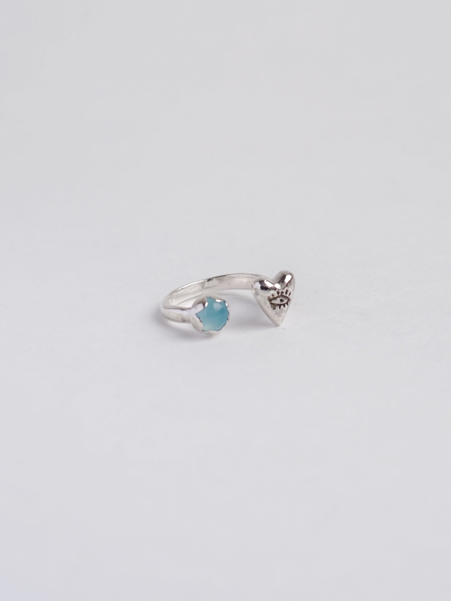 Ring "Looking heart"