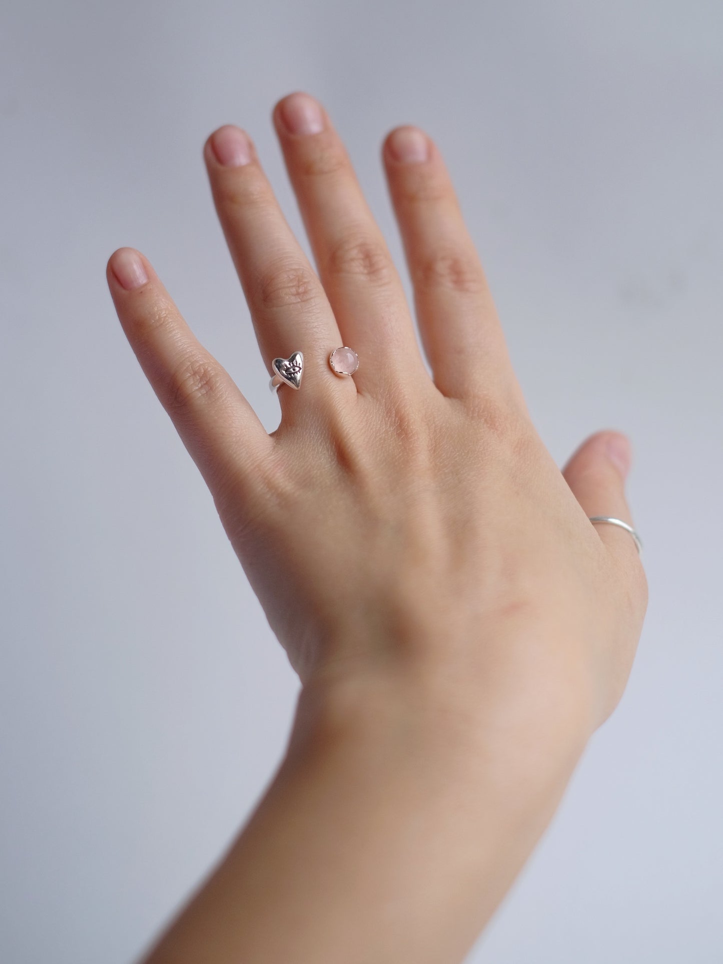 Ring "Looking heart"