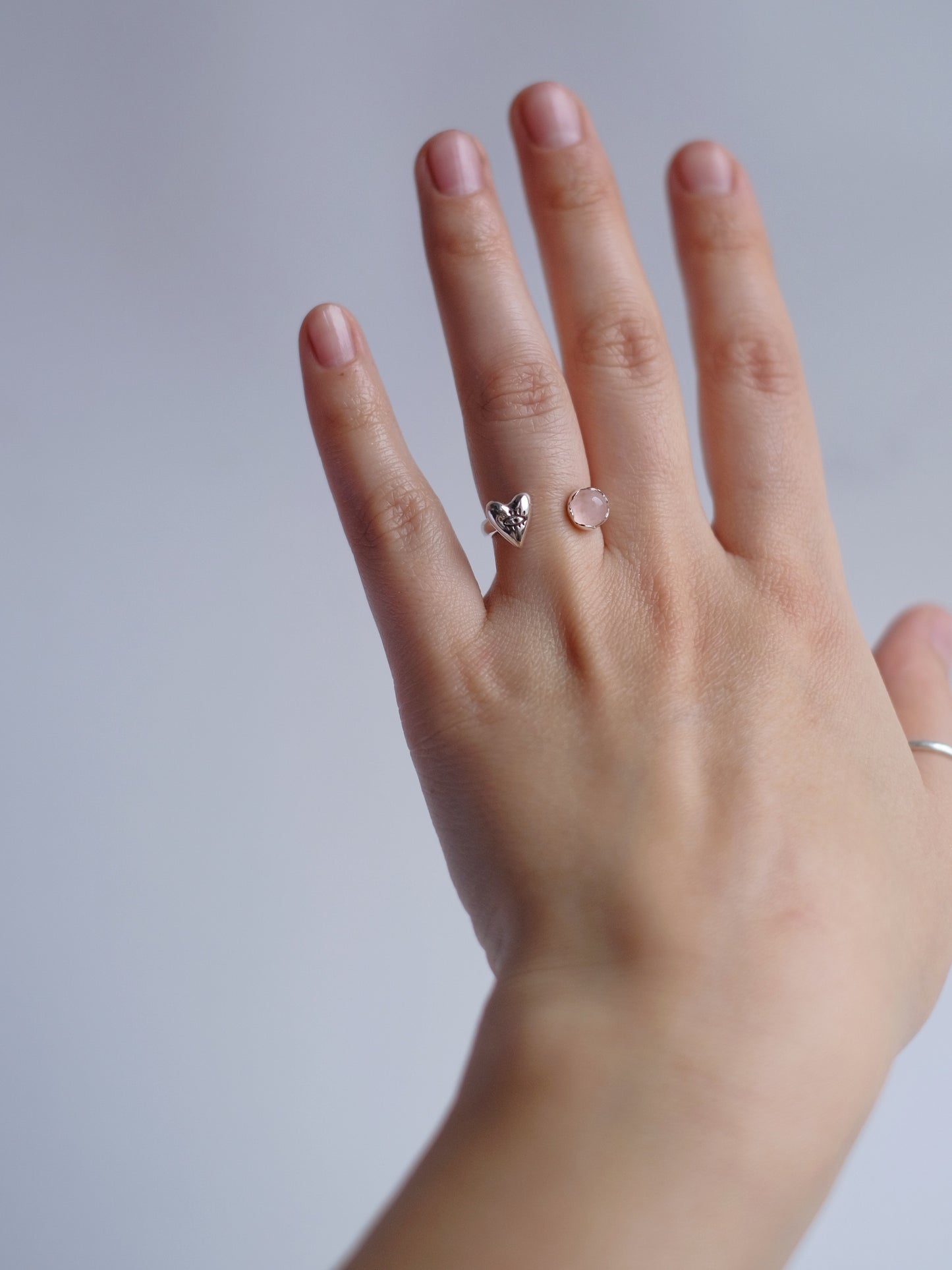Ring "Looking heart"