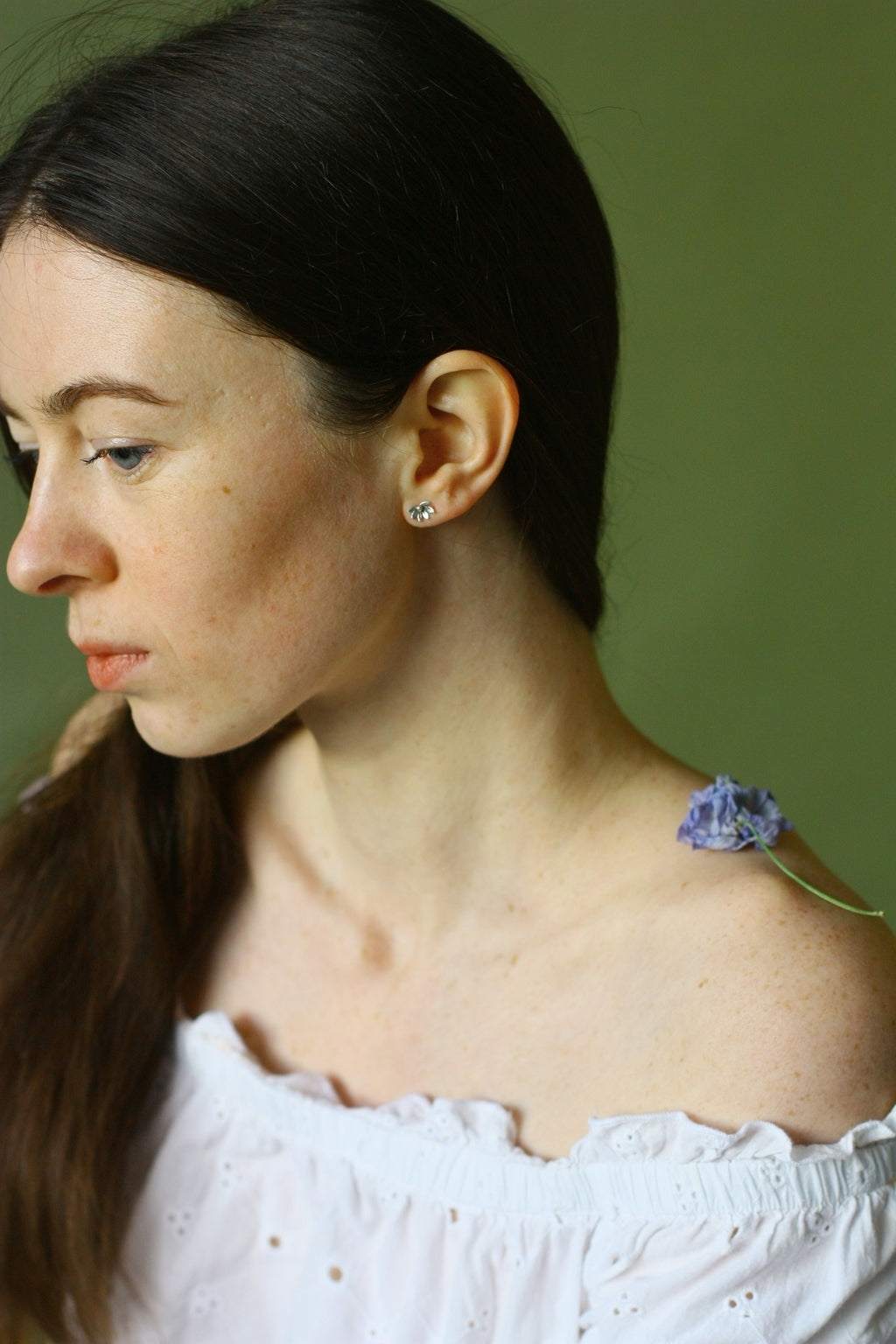 Earrings "Lotus"