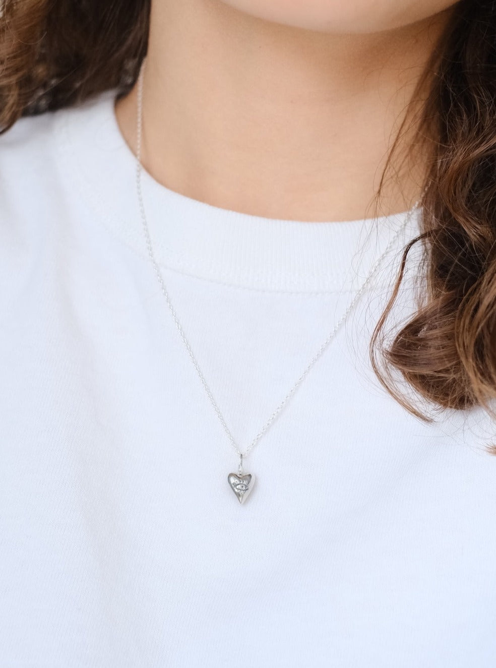 Pendant "Looking heart"