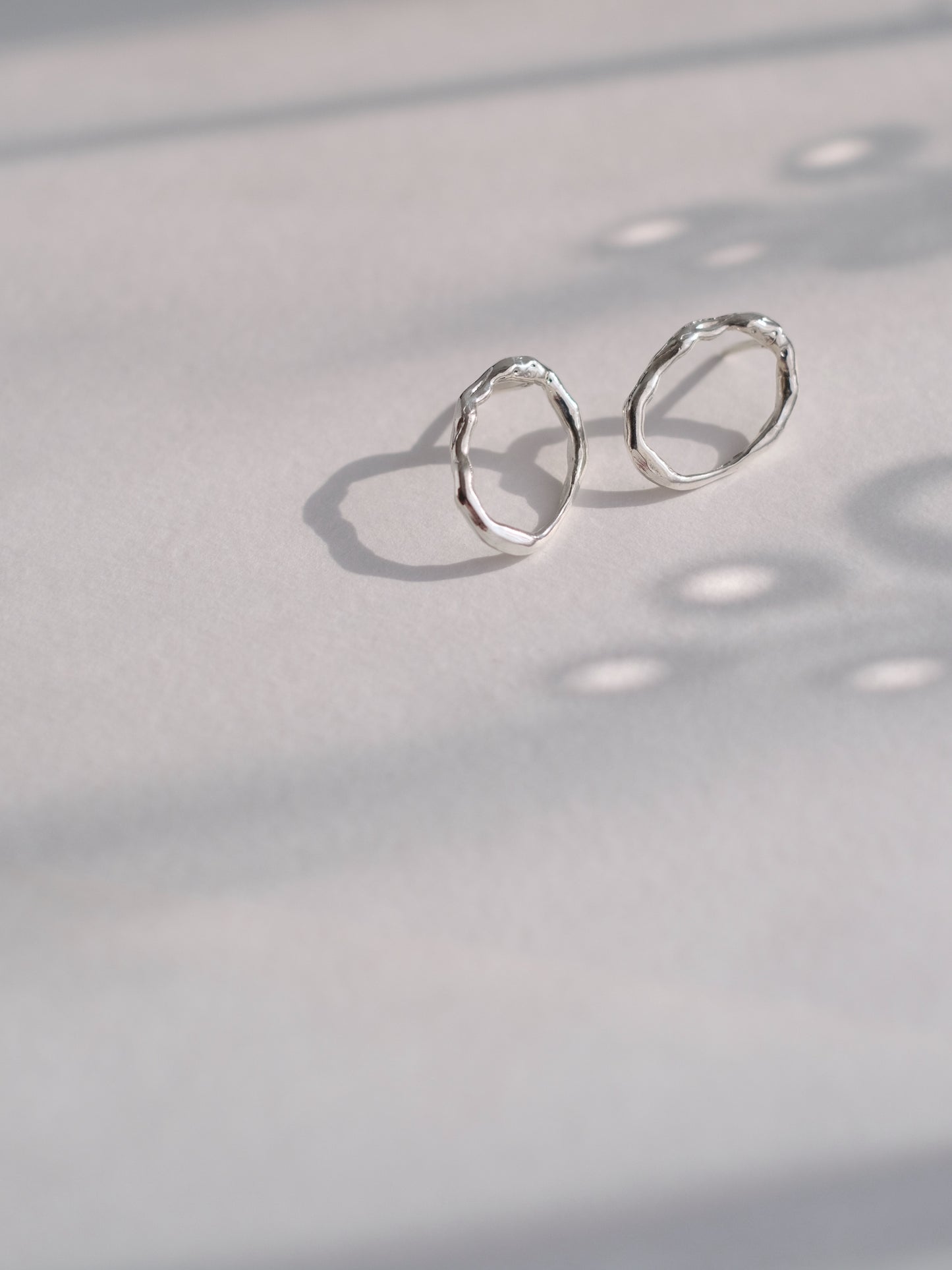 Earrings "O"