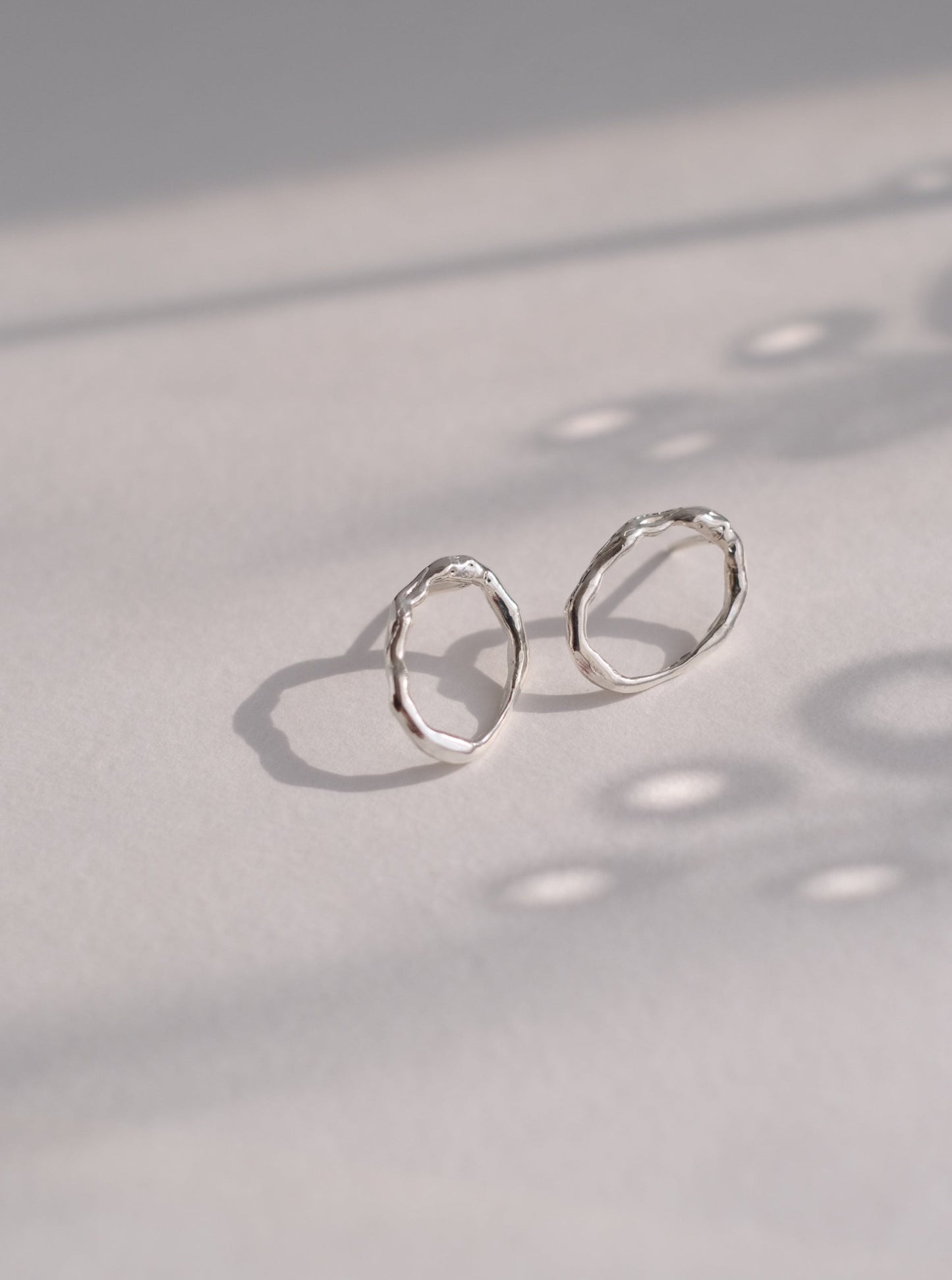 Earrings "O"