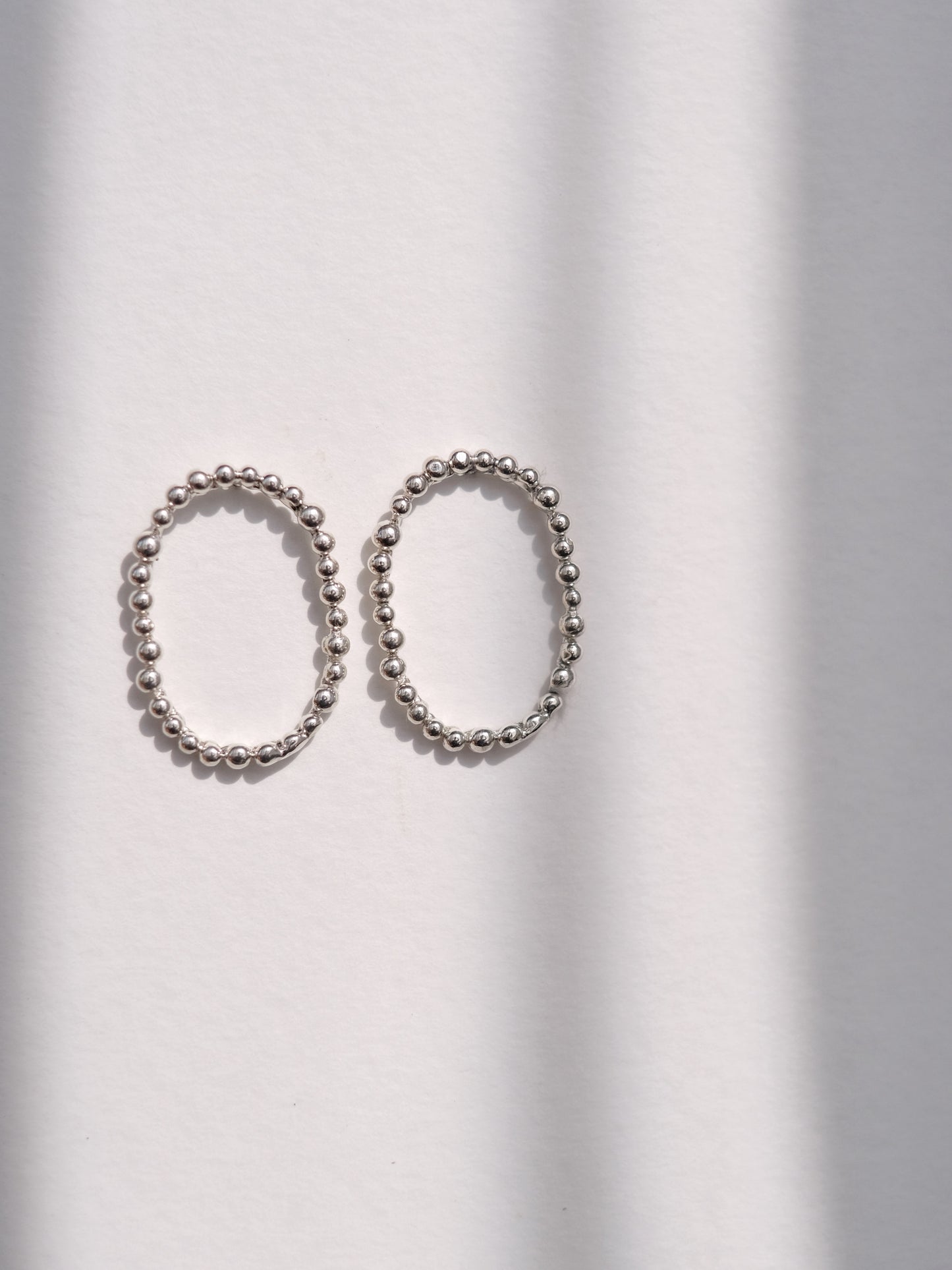 Earrings "Foam"