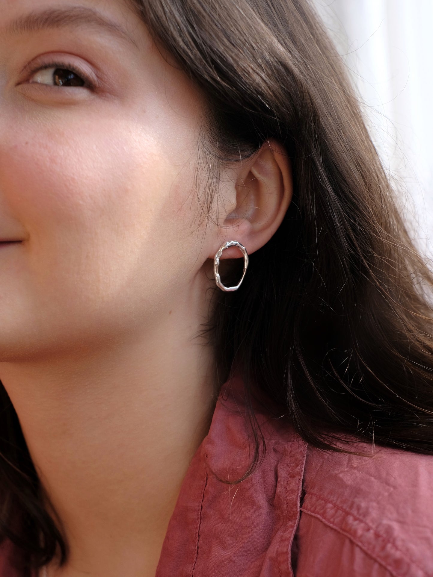 Earrings "O"