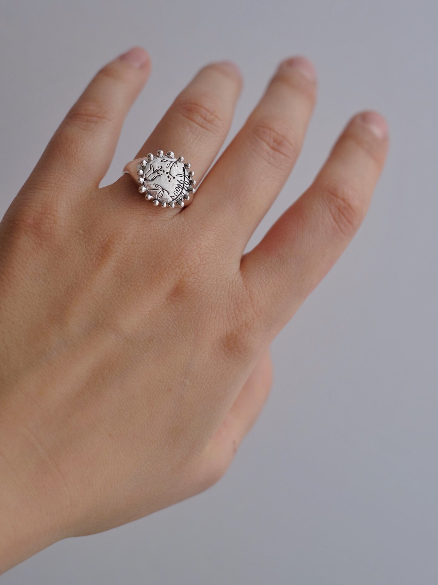 Ring "Before the rain"