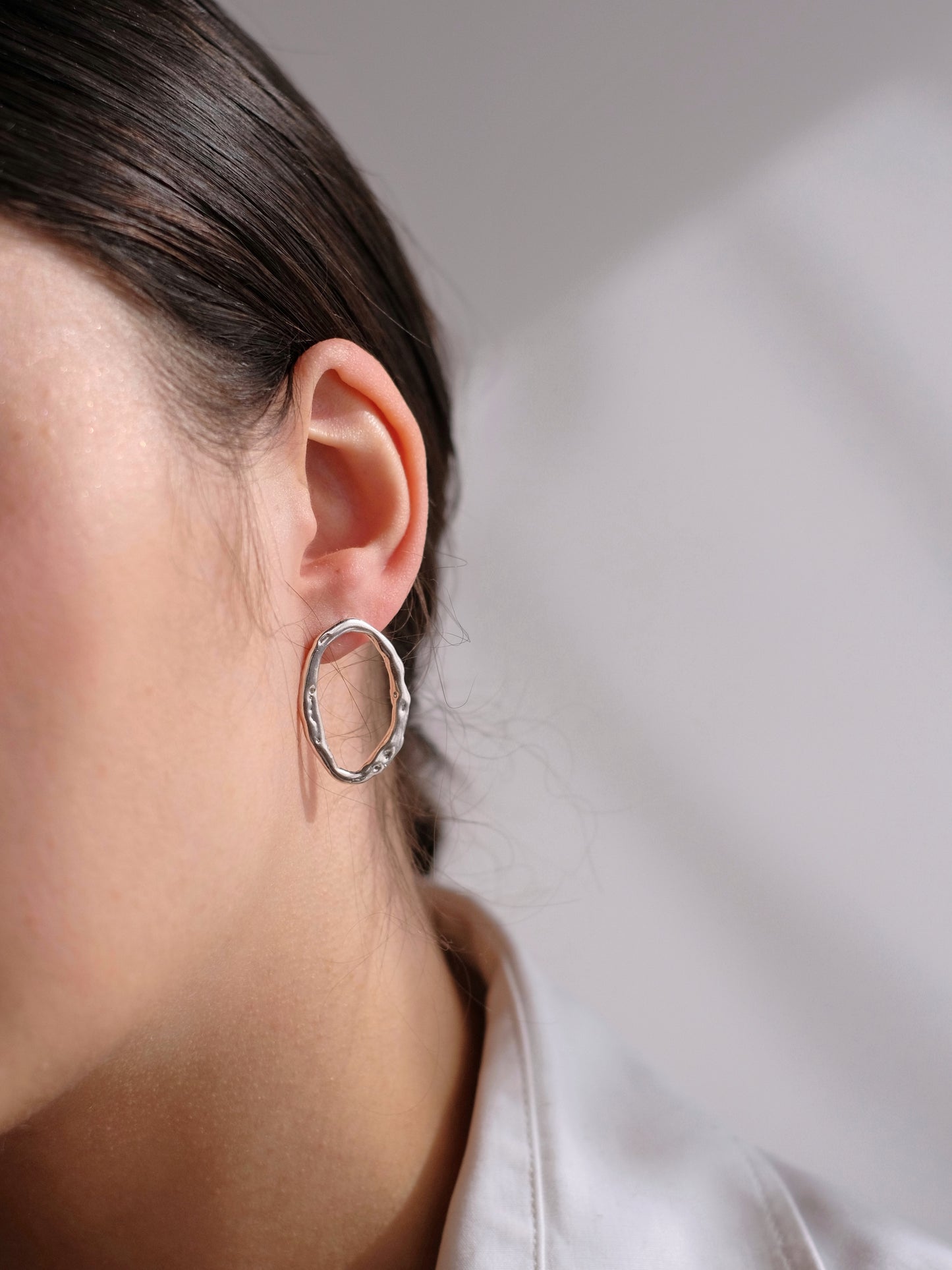 Earrings "O max"
