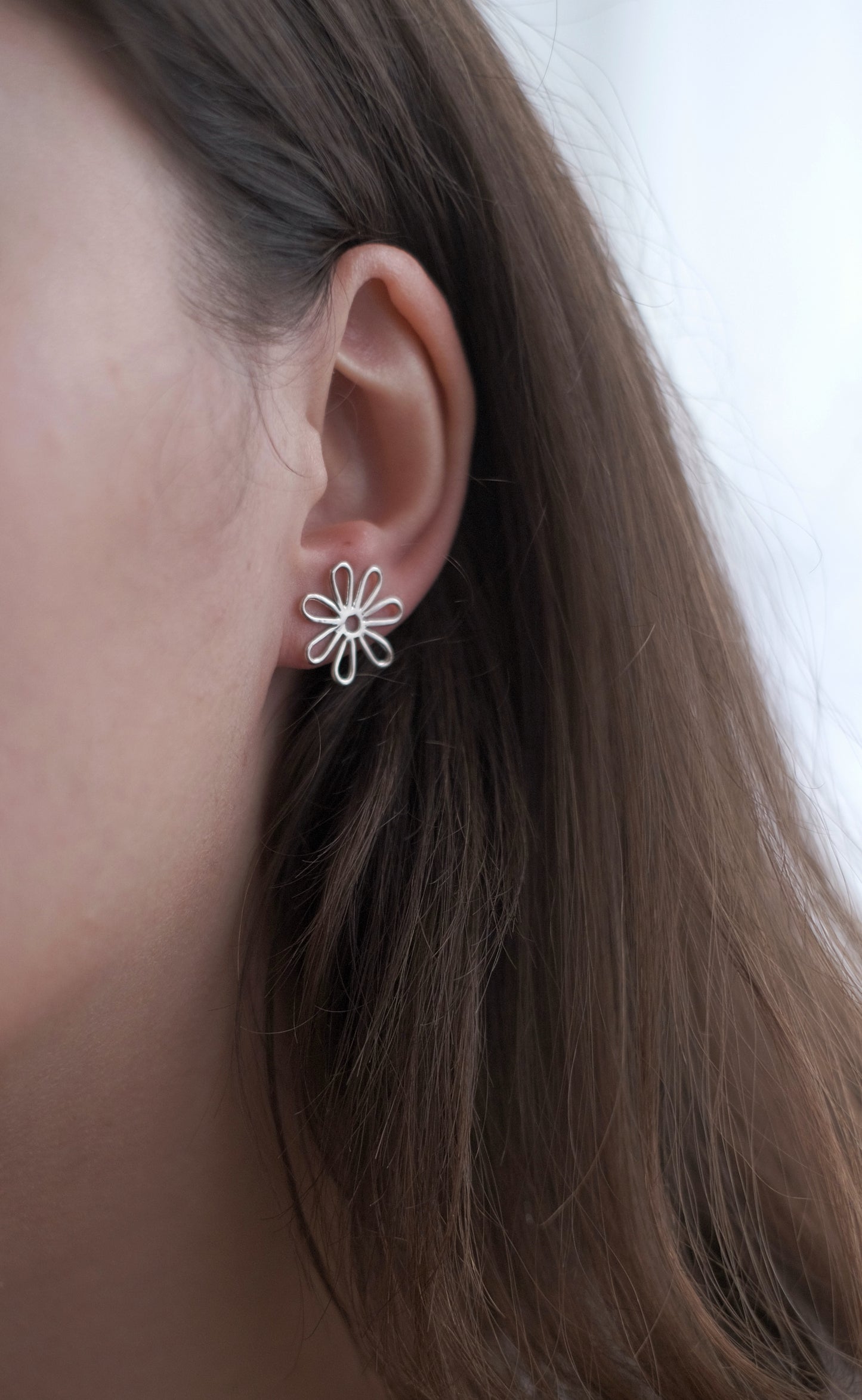 Earrings "Daisies"