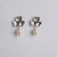 Earrings "Fialka"