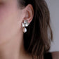 Earrings "Fialka"