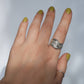 Ring "Khvylya" - Wave Sterling Silver Signet Ring