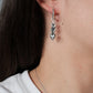 "Pshenytsia z Sertsya" — Sterling Silver Wheat Earrings | Mono or Pair