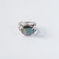 Ring mit großem Labradorit