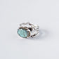 Ring mit großem Labradorit