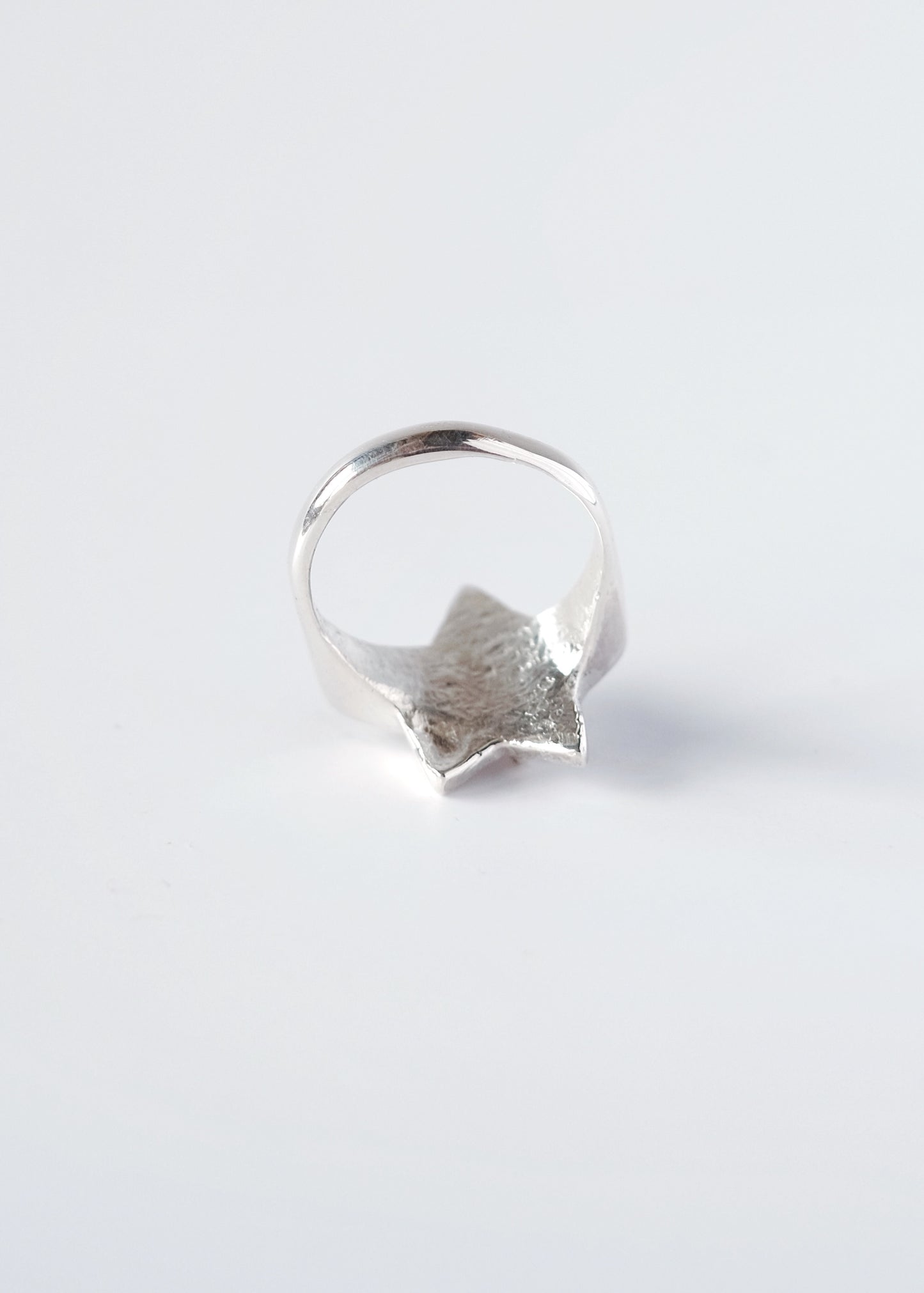Ring Little Star with Smoky Quartz