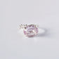 Ring mit großem rosa Amethyst