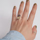Ring with Rose and Citrine