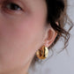 Earrings "Bulbi" brass