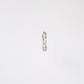 Mono Earring with Chalcedony