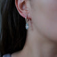 Mono Earring with Topaz
