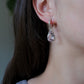 Mono Earring with Large Amethyst