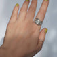 Ring "Khvylya" - Wave Sterling Silver Signet Ring