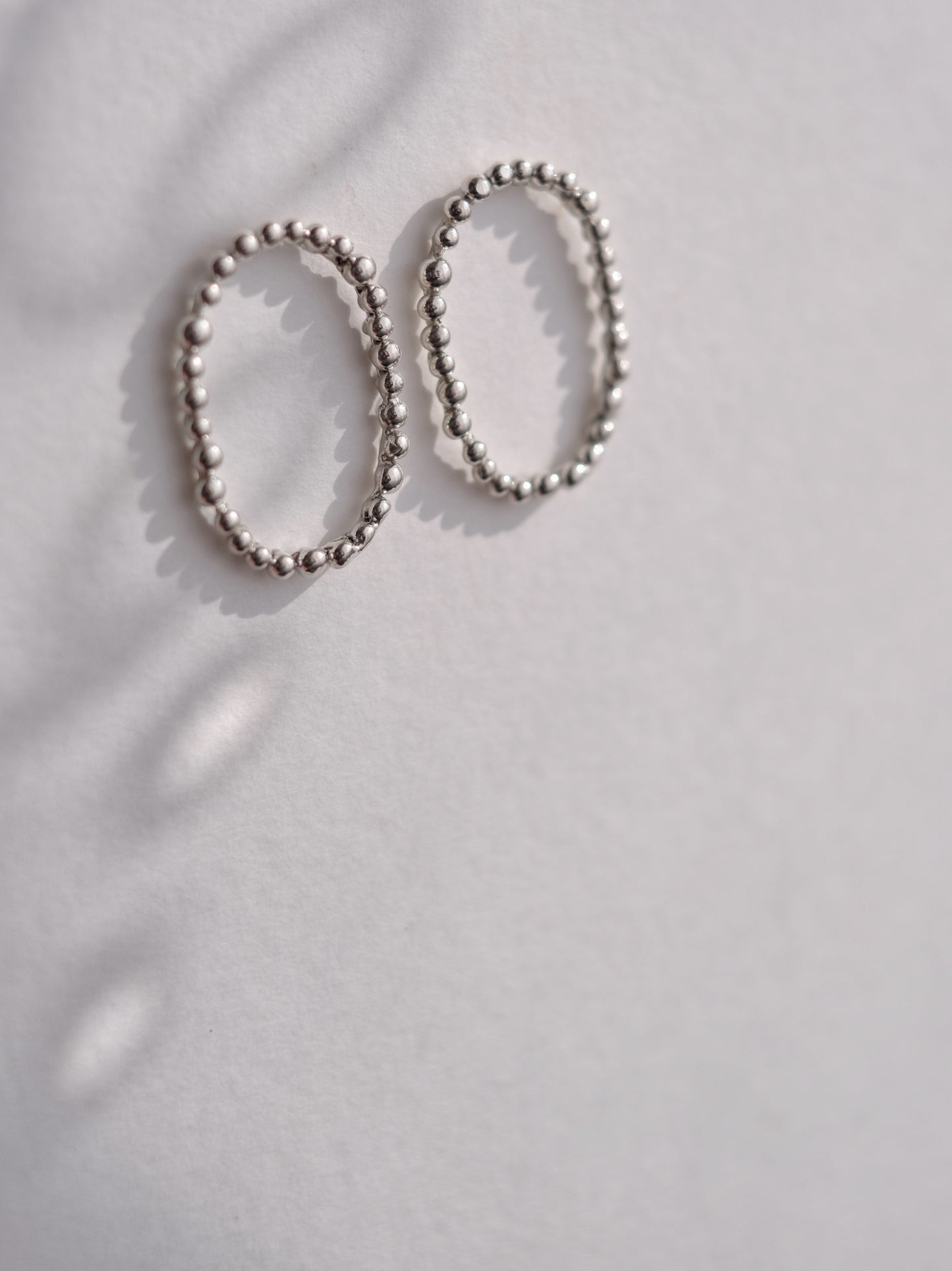 Earrings "Foam"