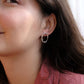 Earrings "O"
