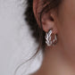 Earrings "Wheat" circle