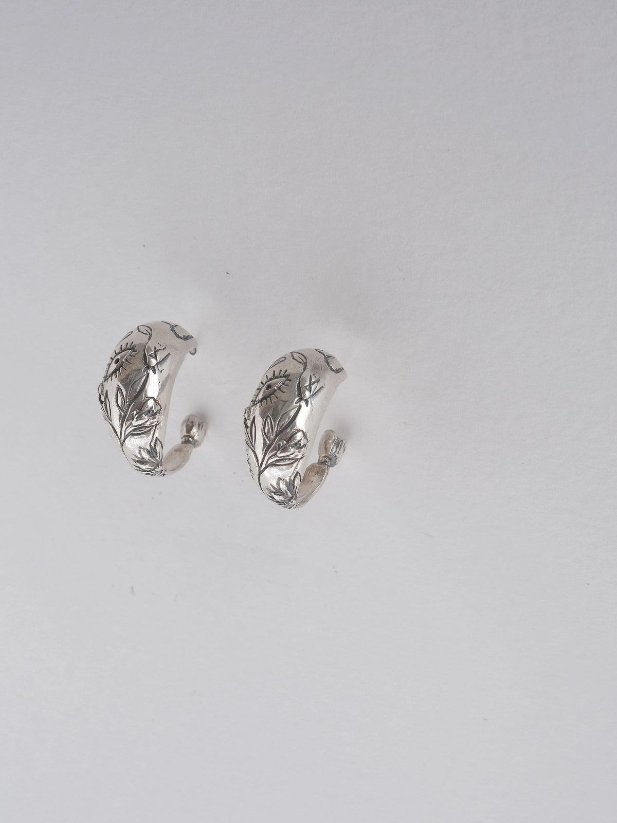 Earrings "Thread"