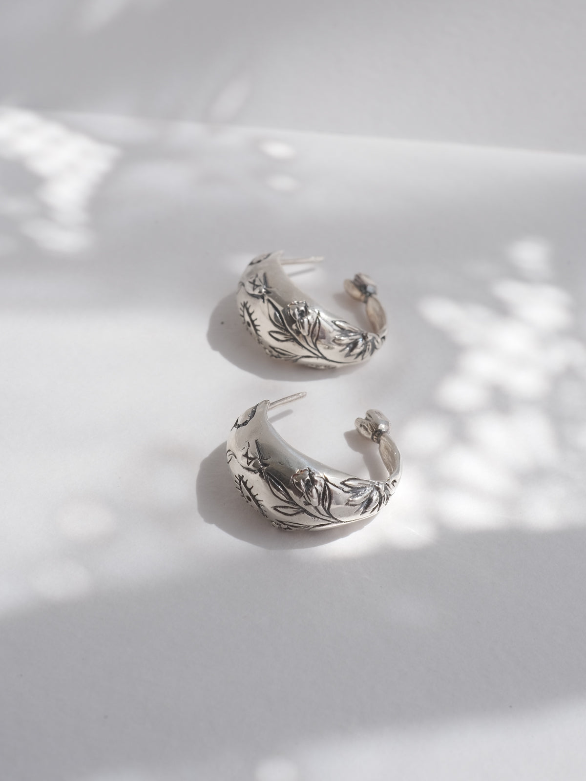 Earrings "Thread"