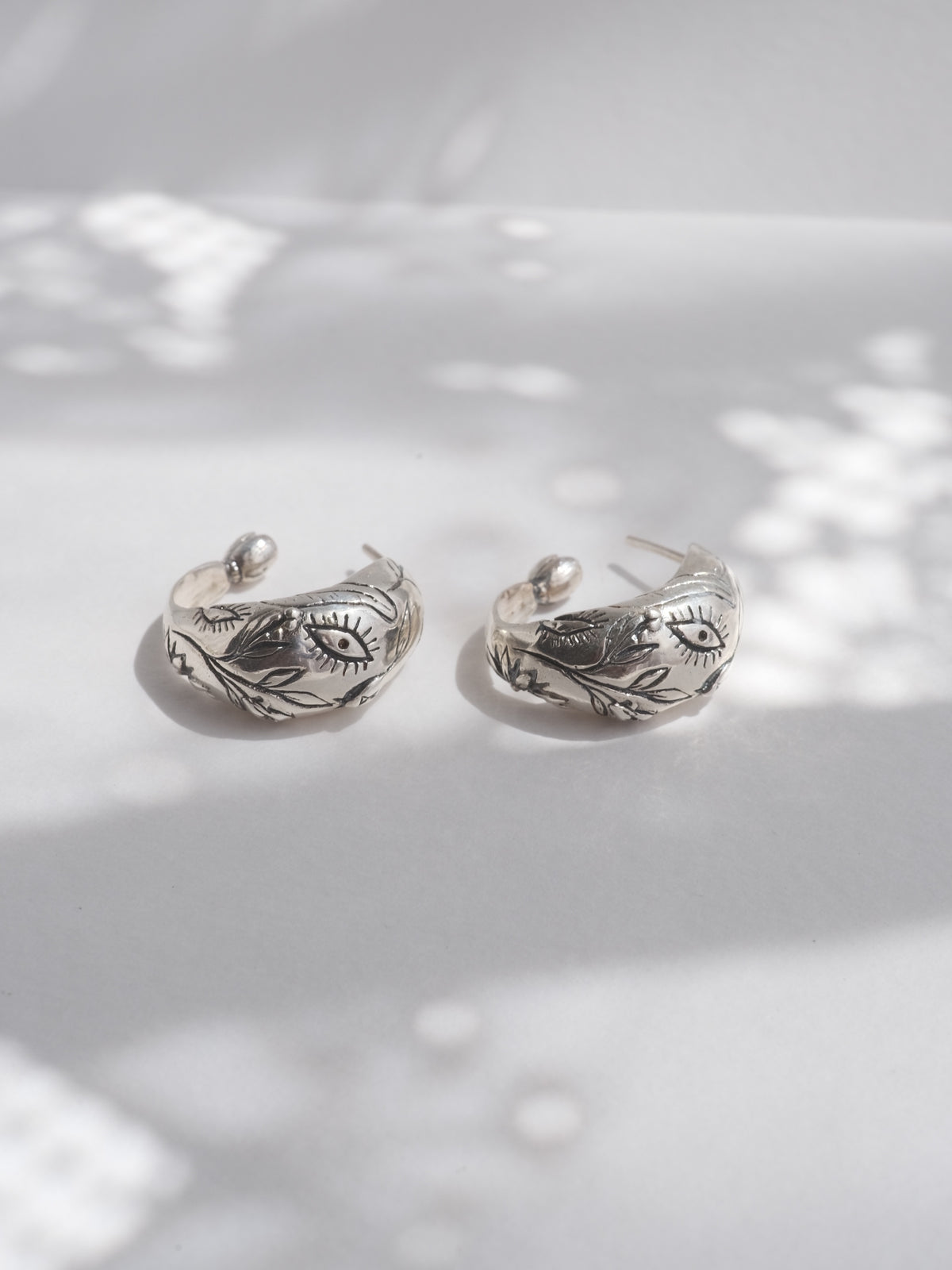 Earrings "Thread"