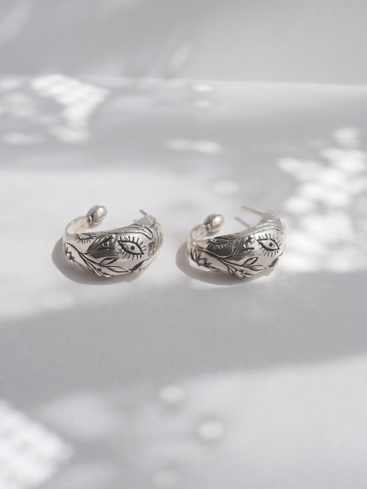 Earrings "Thread"