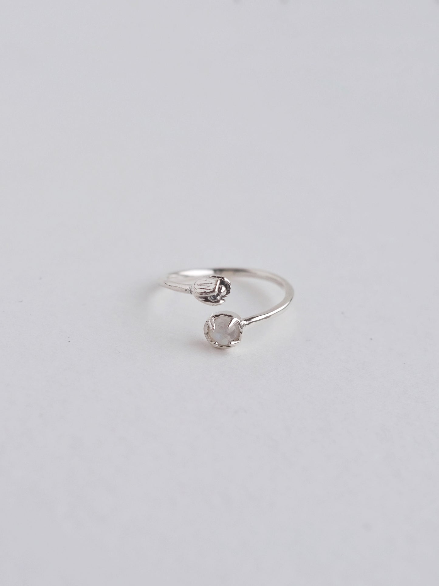 Ring "Tulip dew"