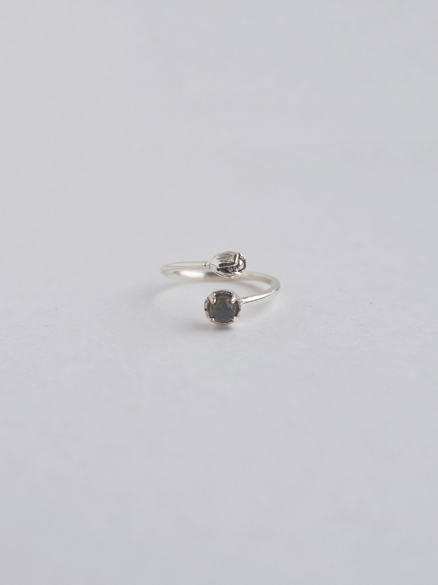 Ring "Tulip dew"