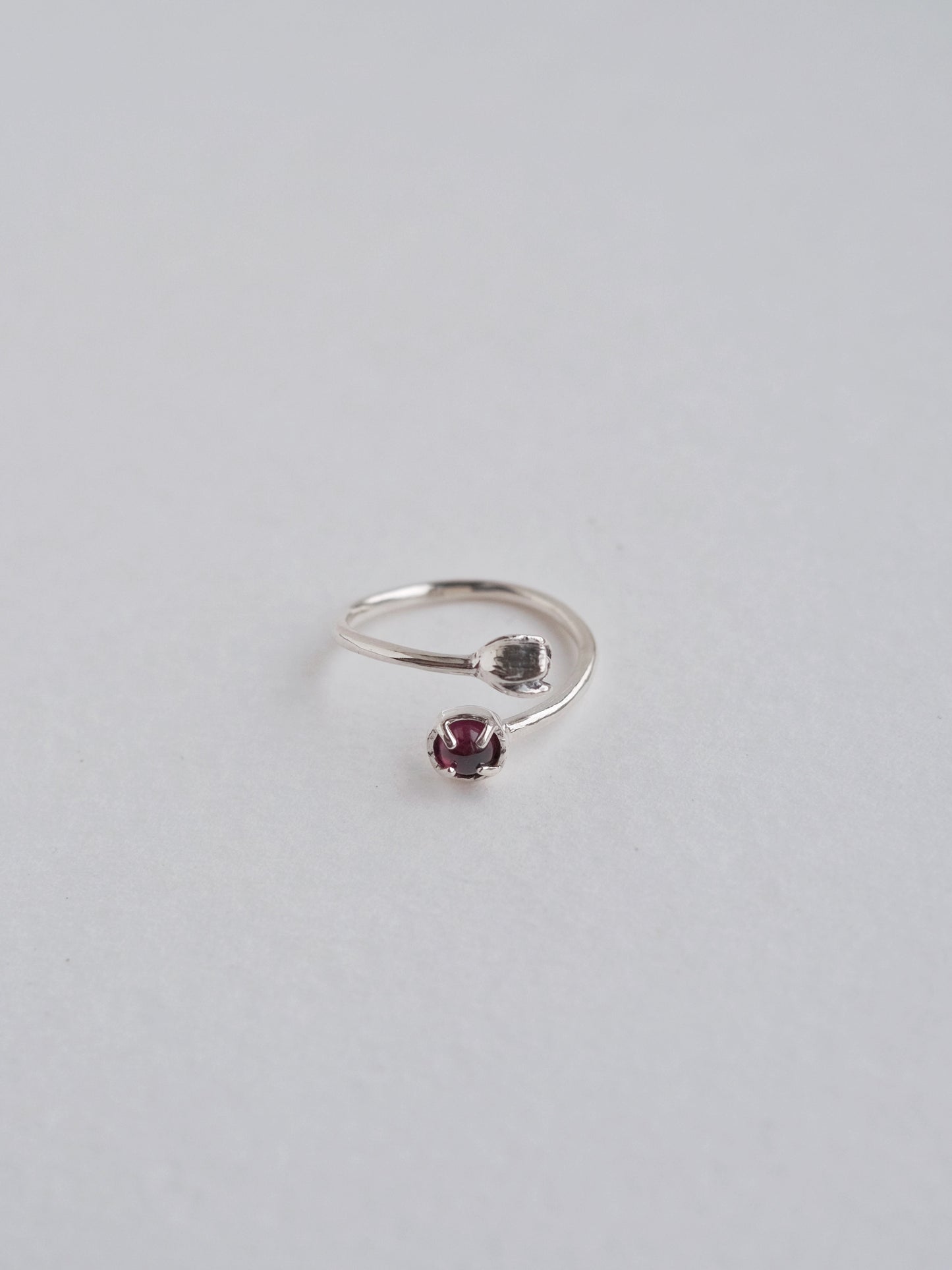 Ring "Tulip dew"