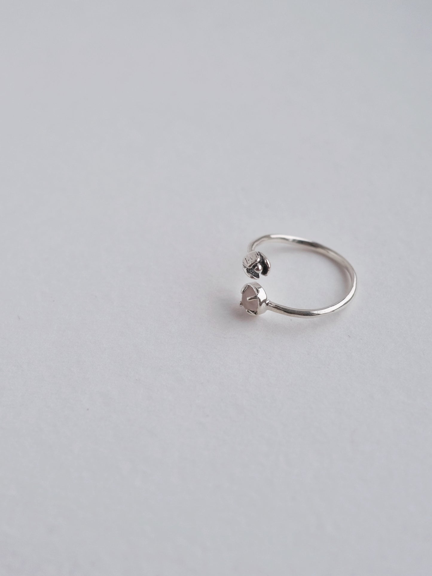 Ring "Tulip dew"