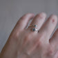 Ring "Tulip dew"