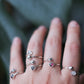 Ring "Tulip dew"