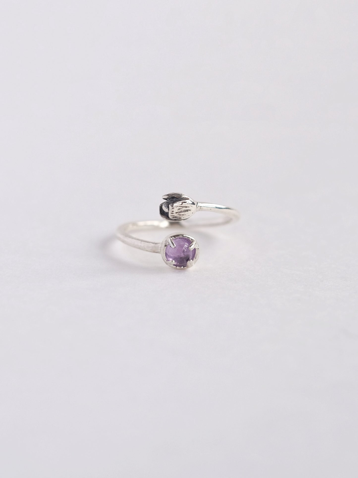 Ring "Tulip dew"